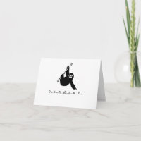 Funny Sloth Congratulations Greeting Card