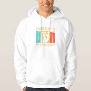 Funny Sloth Design for Sloth Lover Men Women Kids  Hoodie