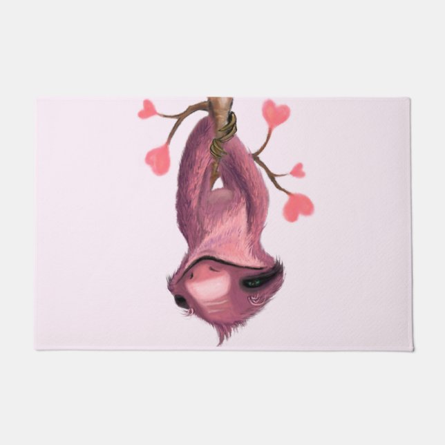 Funny Sloth Doormat (Front)