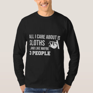Funny Sloth For Men Women T-Shirt