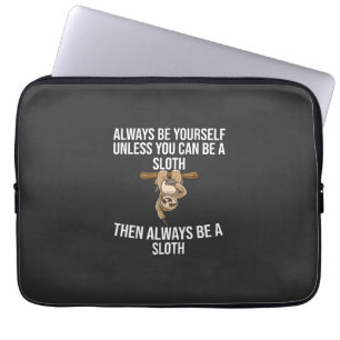 Funny Sloth Gift for Women Girls Boys Kids Cool Sl Laptop Sleeve