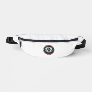 Funny Sloth Graphic with Sunglasses, Men Women Kid Bum Bags
