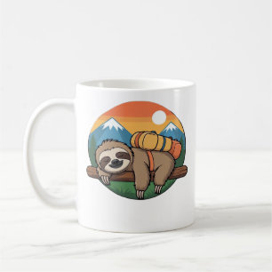 Funny Sloth Hiking Classic T-Shirt_1 Coffee Mug