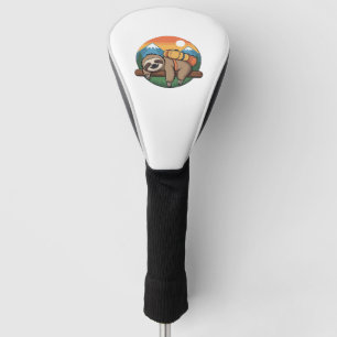 Funny Sloth Hiking Classic T-Shirt_1 Golf Head Cover