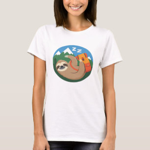 Funny Sloth Hiking Classic T-Shirt_2 T-Shirt