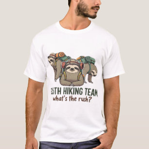 Funny Sloth Hiking Classic T-Shirt_5 T-Shirt