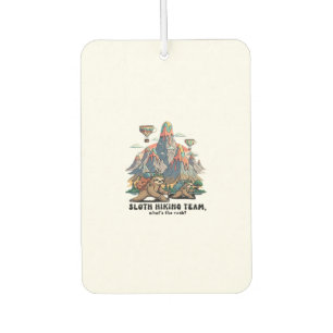 Funny Sloth Hiking Classic T-Shirt_7 Car Air Freshener
