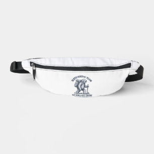 Funny Sloth Hiking T-Shirt_1 Bum Bags