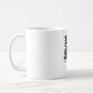 Funny Sloth Hiking - This funny sloth hiking gift  Coffee Mug