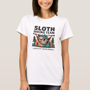 Funny Sloth Hiking - This funny sloth hiking gift  T-Shirt