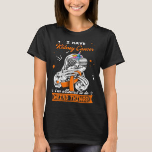Funny Sloth Kidney Cancer Warrior T-Shirt