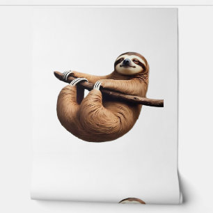 Funny Sloth on a Tree � Just Make It to Friday Cla Wallpaper