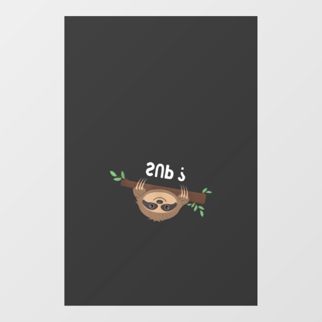 Funny Sloth Saying _ Sloth Costume _ Pet Animal Sl (Sheet)