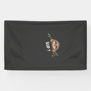 Funny Sloth Saying _ Sloth Costume _ Pet Animal Sl Banner