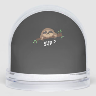 Funny Sloth Saying _ Sloth Costume _ Pet Animal Sl Snowglobe