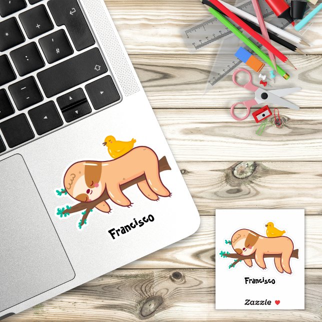 Funny Sloth Sleeping Custom Name (Creator Uploaded)