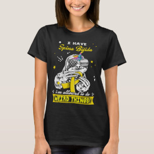 Funny Sloth Spina Bifida Warrior T-Shirt
