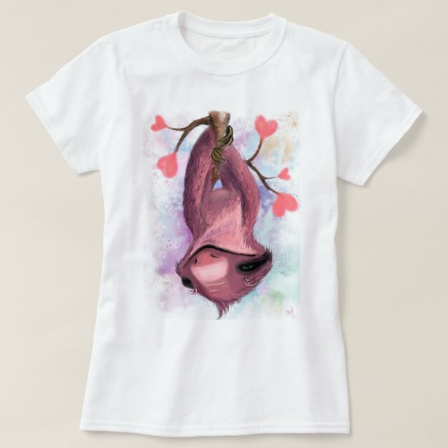 Funny Sloth T-Shirt (Design Front)