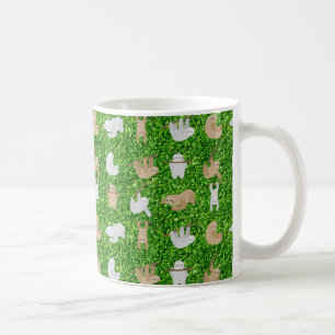 funny sloths coffee mug