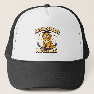 Funny Smart Dog Graduate Dog Lover Cap