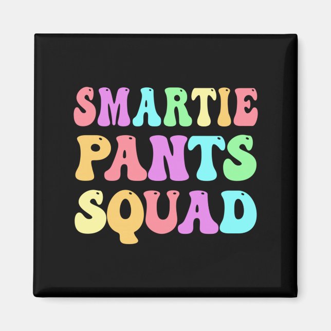 Funny Smartie Pants Squad S Technology Graduation Magnet (Front)