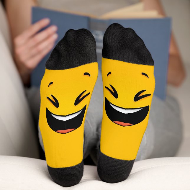 Funny smiley fa socks (Bottom)