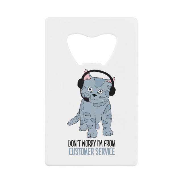 Funny Smiling Cat Customer Support Epic Sarcastic (Front)