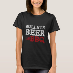 Funny Smoked Meat Beer Lover Grilling Steak Barbec T-Shirt