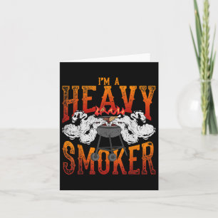 Funny Smoked Meat Lover Bbq Chef Grillmaster Gift Card