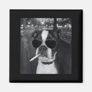 Funny Smoking Dog Meme Cigarette Gen Z Meme Dog Lo Magnet