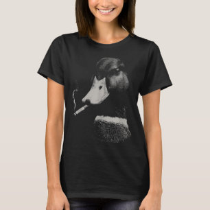 Funny Smoking Duck Hunting Mallard Duck Smoking T-Shirt