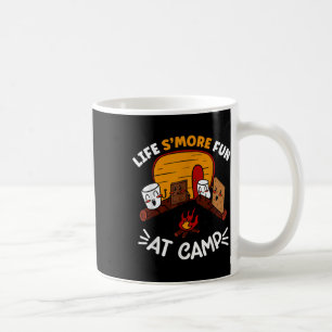 Funny Smores Camping Campfire Marshmallow Life Smo Coffee Mug
