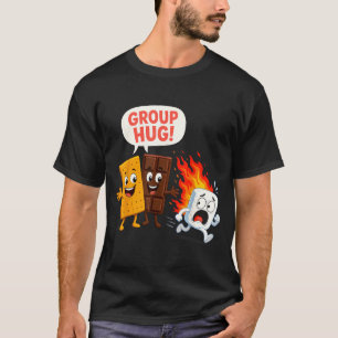 Funny s'mores marshmallow  T-Shirt