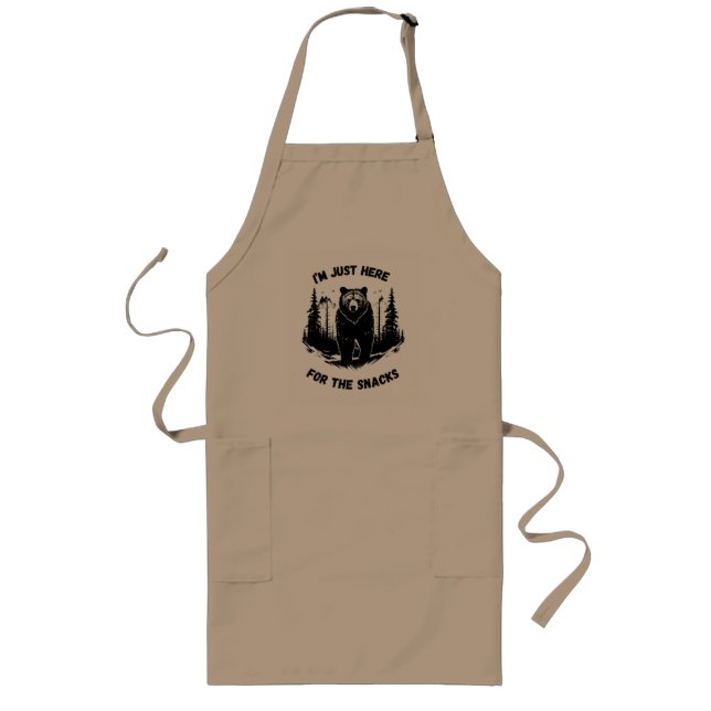 Funny Snack Apron for Men (Front)