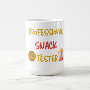 Funny Snack Lover Mug Professional Snack Tester 