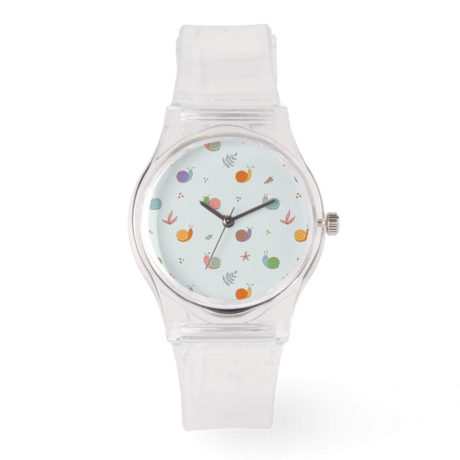 Funny snails watch (Front)