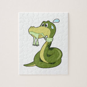 Funny Snake Jigsaw Puzzle