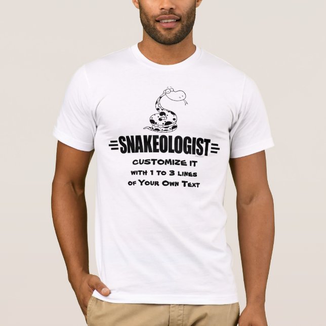 Funny Snake Lover T-Shirt (Front)
