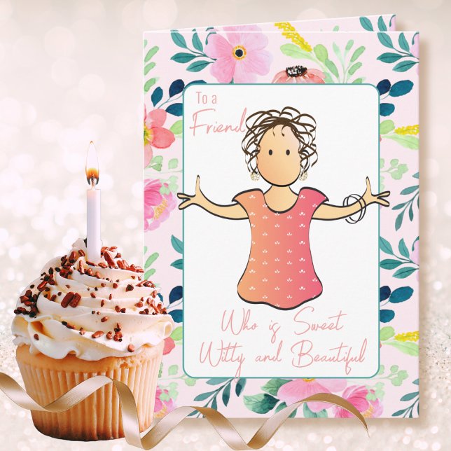 Funny Snarky Sarcastic Lady Cartoon 70th Birthday  Card (Creator Uploaded)