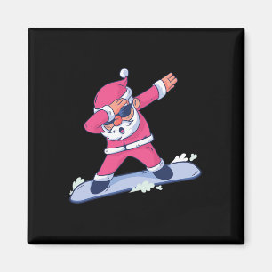 Funny Snowboarding Gift Christmas Snowboard Apress Magnet