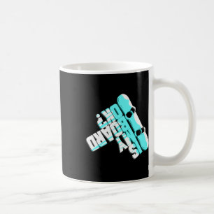 Funny Snowboarding Gift For Winter Holidays Snowbo Coffee Mug
