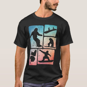 Funny Snowboarding Lover Snowboarder Winter Sports T-Shirt