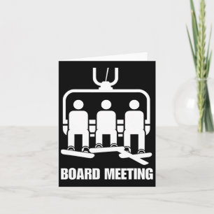 Funny Snowboarding Shirt Snowboarder Snowboard Lov Card