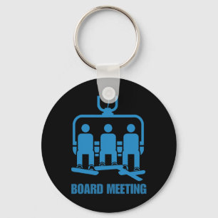 Funny Snowboarding Shirt Snowboarder Snowboard Lov Key Ring