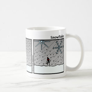 Funny Snowflake Stickman Mug - 086