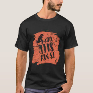 Funny Snowmobiling Jokes Is My Sled Ok Rolled Over T-Shirt
