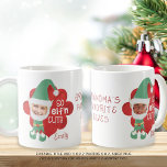 Funny SO ELF'n CUTE Elf Photo Masks Personalised Coffee Mug<br><div class="desc">Surprise someone with their favourite cutie(s) dressed up like an elf with the saying SO ELF'n CUTE on this funny and sweet mug. Use the same photo for both sides or two separate photos. You can even play around with pet faces. Personalise with names and your custom title (the sample...</div>