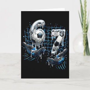 Funny Soccer 67 Six Seven Funny Number 67 Meme Foo Card
