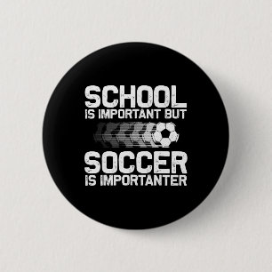 Funny Soccer Art For Boys Girls Men Women Gag Socc 6 Cm Round Badge