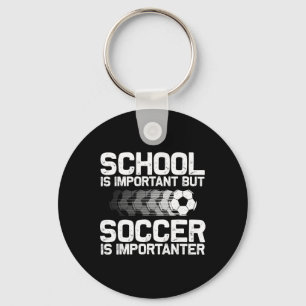 Funny Soccer Art For Boys Girls Men Women Gag Socc Key Ring